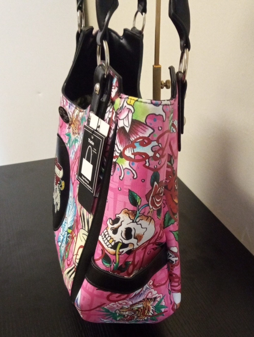 ED Hardy Tattoo Tote Nwt - Picture 9 of 10